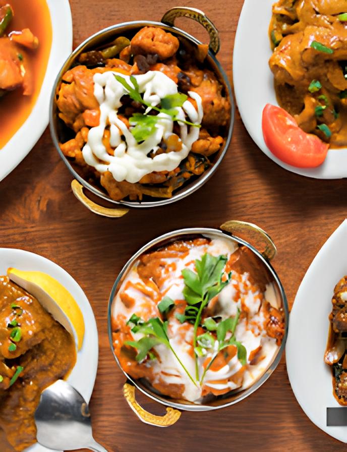 Delhi Spice Tandoori Platter and Fresh Naan
